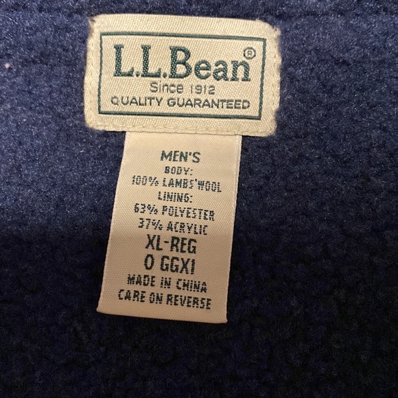 XL Vintage L.L.Bean Zip Up - Warm - Picture 3 of 5